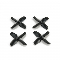 HQ Micro Whoop Prop 1.2X1.3X4 (31MM)Black 0.8MM Shaft (2CW+2CCW)-ABS