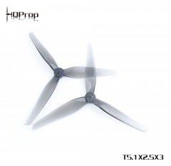 HQProp T5.1X2.5X3  Grey （2CW+2CCW)-Poly Carbonate