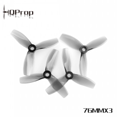 HQProp  D76MMX3 for Cinewhoop Grey (2CW+2CCW)-Poly Carbonate