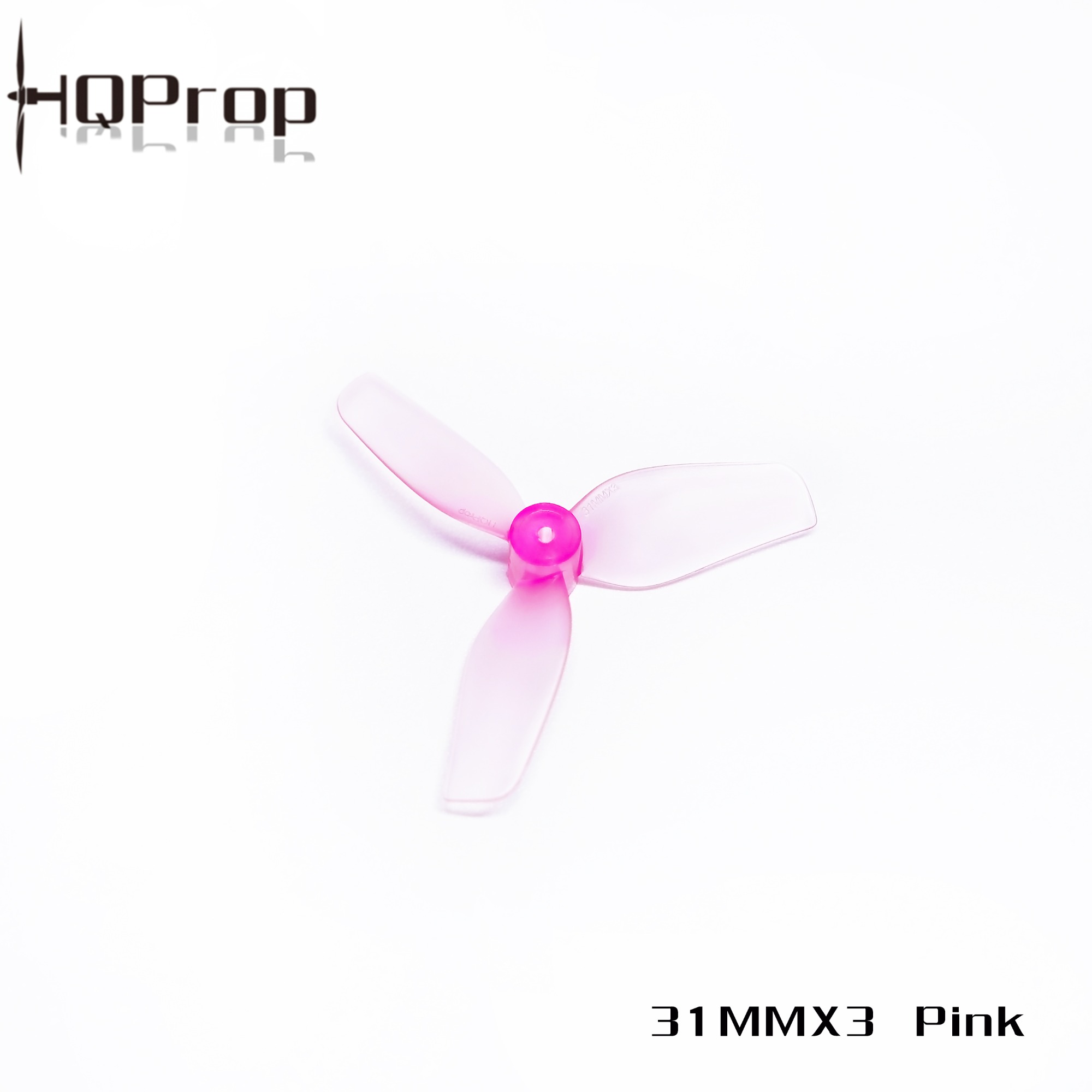 HQProp Ultralight Whoop 31MMX3 1.2x1.1x3 1211-3 1mm pink propeller