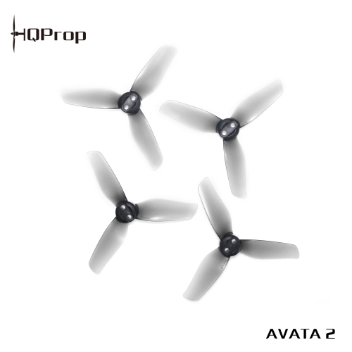 HQProp 3X3X3 for Avata 2 Grey   (2CW+2CCW)-Poly Carbonate