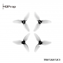 HQProp TR2.5X2.5X3 Grey (2CW+2CCW)-Poly Carbonate