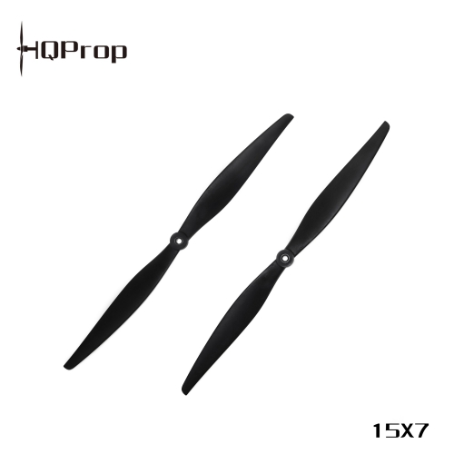 HQProp  15X7  (1CCW+1CW) Black-Glass Fiber Reinforced Nylon