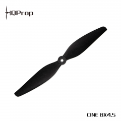 HQProp  Cine8 (8X4.5) (1CW+1CCW) Black-Glass Fiber Reinforced Nylon