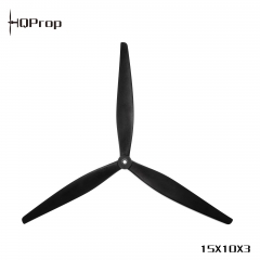 HQProp   15X10X3  (1CW+1CCW) Black-Glass Fiber Reinforced Nylon