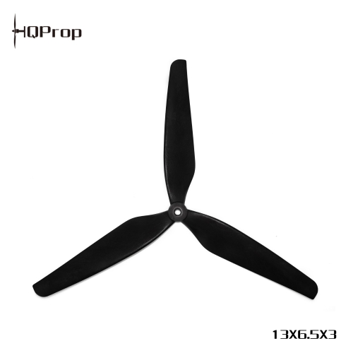 HQProp 13X6.5X3(1CW+1CCW) Black-Glass Fiber Reinforced Nylon