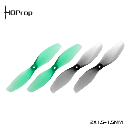 HQProp 2X1.5 (51MM) (2CW+2CCW)-Poly Carbonate-1.5MM Shaft