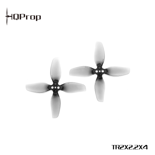 HQProp TR2X2.2X4 Grey (2CW+2CCW)-Poly Carbonate