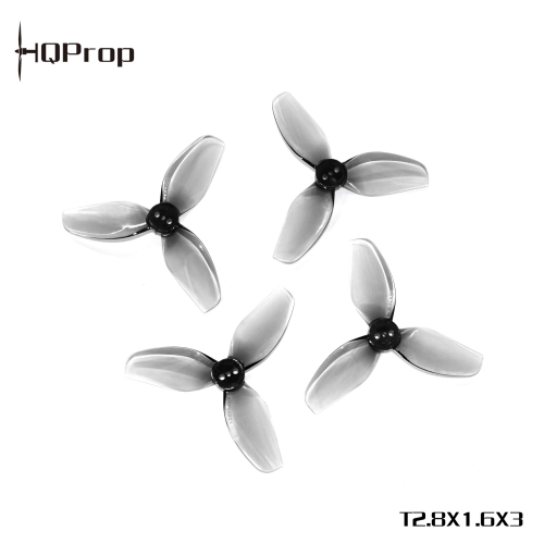 HQProp T2.8X1.6X3 Grey (2CW+2CCW)-Poly Carbonate