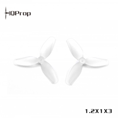 HQ Ultralight Whoop Prop 1.2X1X3(31MM) Clear (2CW+2CCW)-PC-1MM Shaft