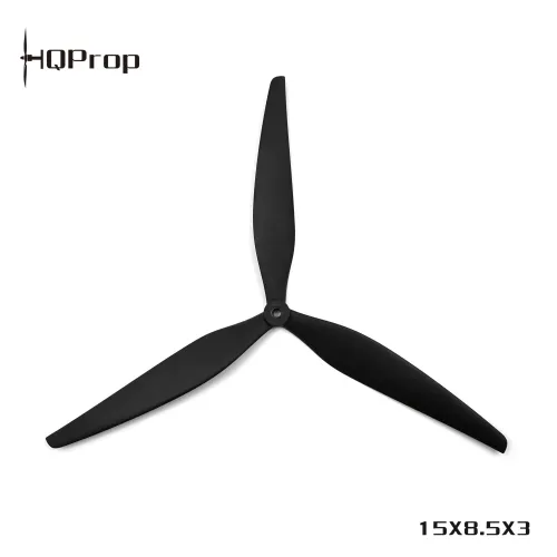 HQProp   15X8.5X3  (1CW+1CCW) Black-Glass Fiber Reinforced Nylon