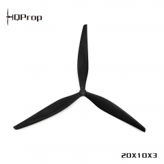 HQProp   20X10X3  (1CW+1CCW) Black-Glass Fiber Reinforced Nylon
