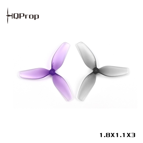 HQ Ultralight Whoop Prop 1.8X1.1X3(45MM) (2CW+2CCW)-Poly Carbonate