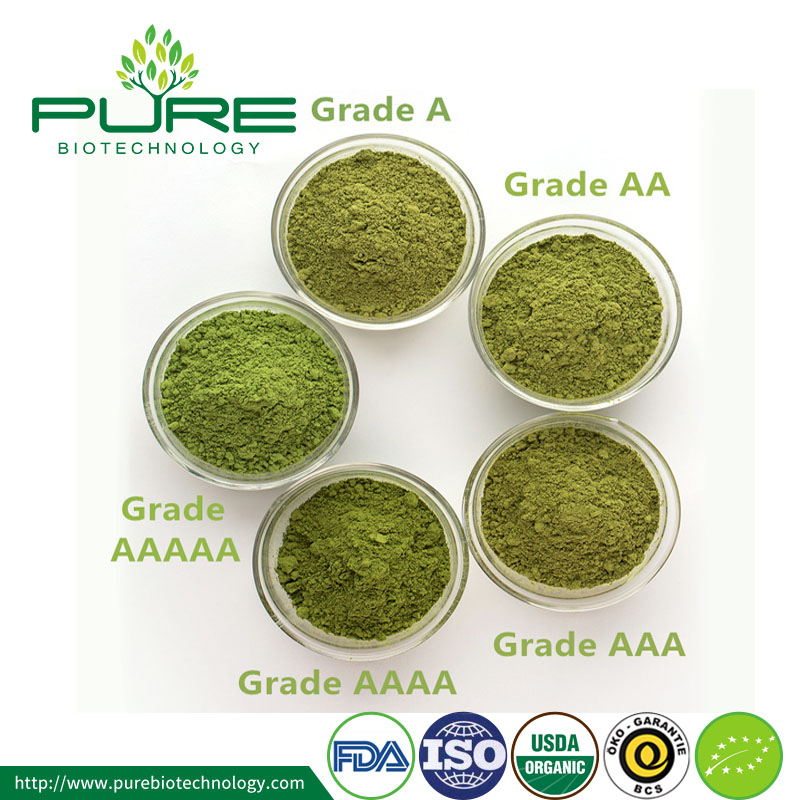Different Grade Matcha Green Tea Powder