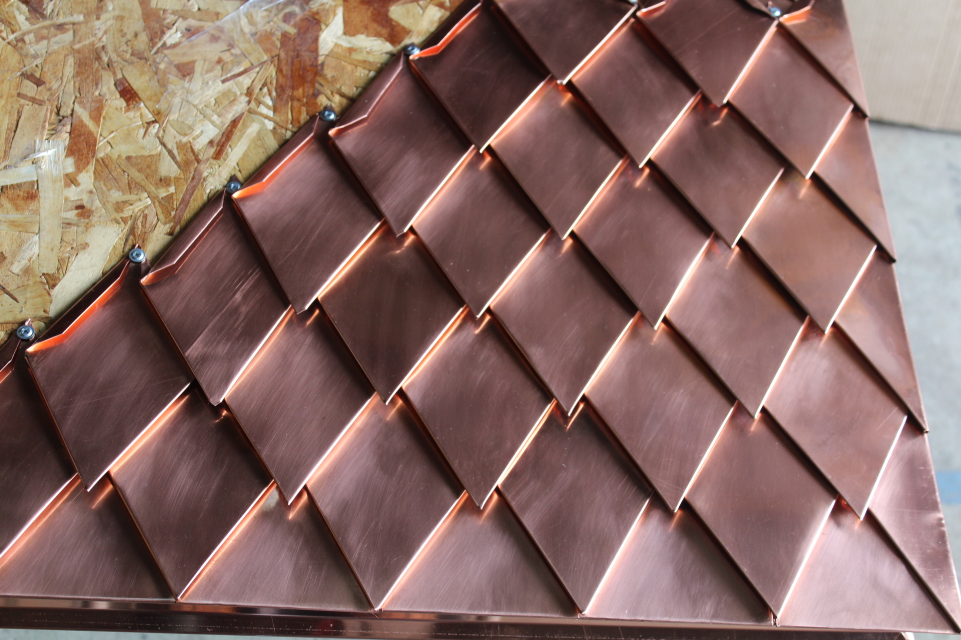 Copper Shingles