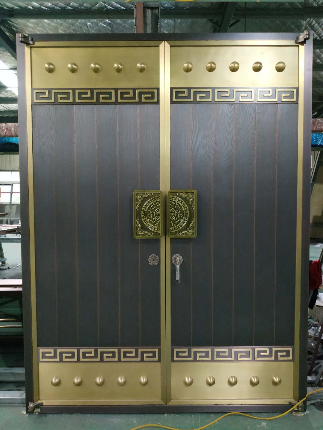 Metal Copper Door New Design Door Skin Exterior Entry Doors Main Door