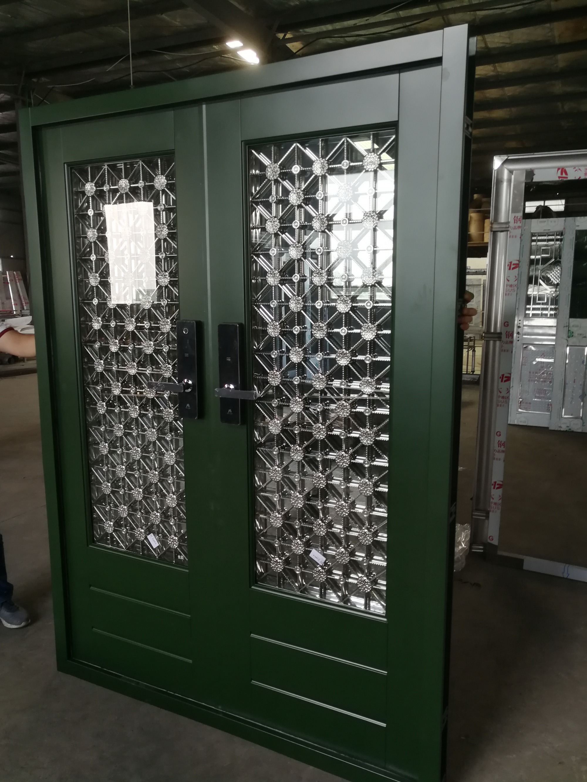 High Performance Stainless Steel Main Entrance Doors Decorative House