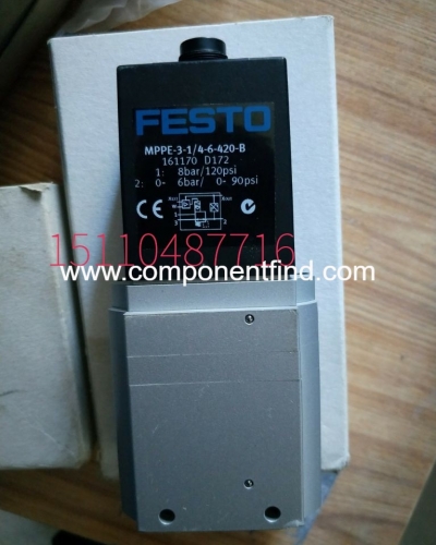 Festo FESTO proportional valve MPPE-3-1/-4-10-420-B 161171 new genuine spot