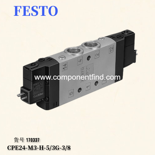 Festo FESTO solenoid valve 170337 CPE24-M3H-5 3G-3/8 genuine spot