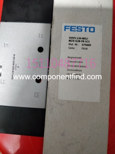 Festo FESTO solenoid valve VUVS-L30-M52-MZD-G38-F8-1C1 575605 spot