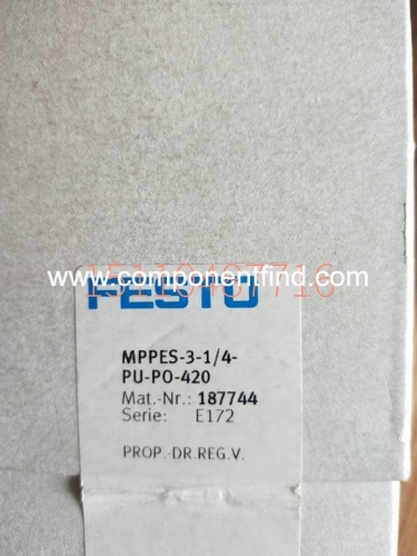 Festo FESTO proportional pressure regulator MPPES-3-1/4-PU-PO-420 187744 genuine spot