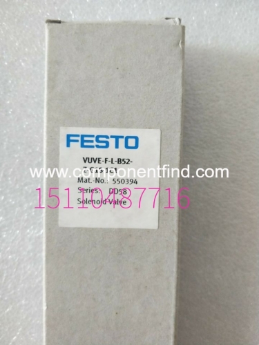 Festo FESTO solenoid valve VUVE-F-L-B52-Z-G18-1C1 550394 genuine spot