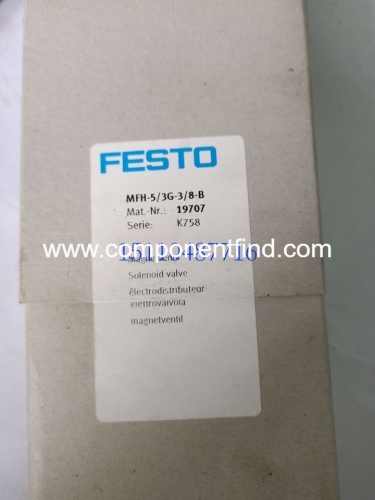 Festo FESTO solenoid valve MFH-5 3G-3 8-B 19707 new spot