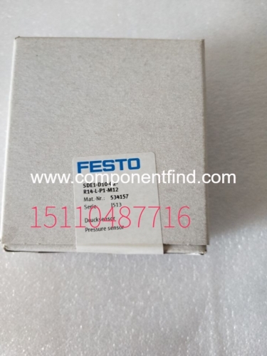 FESTO Festo SDE1-D10-G2-R14-L-P1-M12 pressure sensor 534157 spot