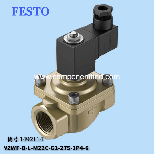 Festo FESTO solenoid valve VZWF-B-L-M22C-G1-275-1P4-6 1492114 spot