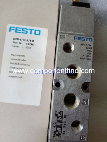 FESTO Festo solenoid valve MFH-5 3E-1/4-B 19786 spot