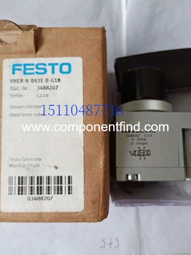 New original authentic Festo FESTO handle valve VHER-H-B43E-B- G18 3488207 spot