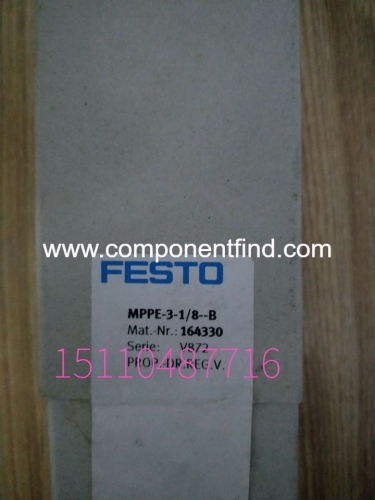 Festo FESTO pressure proportional valve MPPE-3-1/8-B 164330 spot