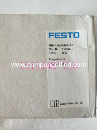 Festo FESTO solenoid valve MN1H-5 3E-D-1-S-C 159682 genuine spot