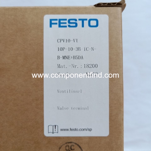 FESTO valve terminal CPV10-V1 10P-10-3B-1C-N-B-MNE+H5DA 18200