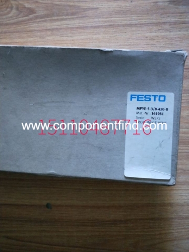 FESTO Festo proportional directional control valve MPYE-5-3/8-420-B 161981 genuine spot