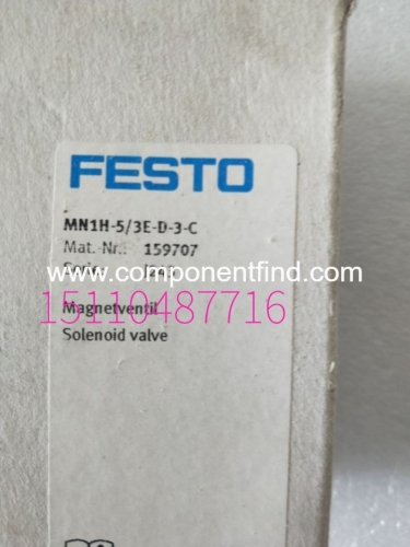 Original authentic Festo FESTO solenoid valve MN1H-5 3E-D-3-C 159707 spot