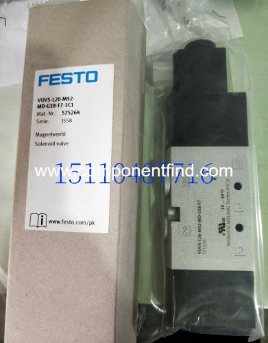 Festo FESTO solenoid valve VUVE-F-L-B52-G38-3AB2 550467 original authentic spot