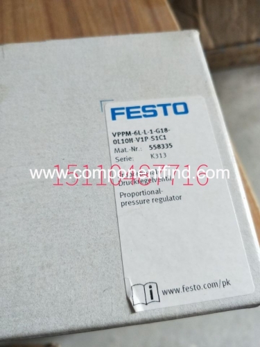 Festo FESTO proportional valve VPPM-6L-L-1-G18-0L10H-V1P-S1C1 558335 spot
