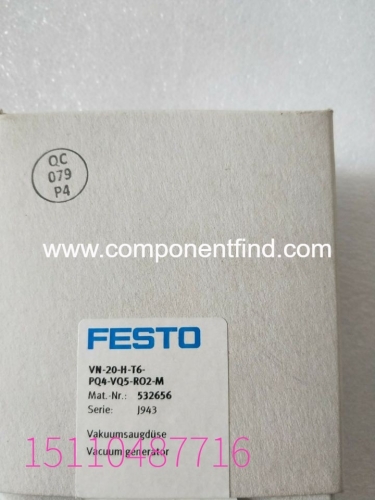 Festo FESTO vacuum generator VN-20-H-T6-PQ4-VQ5-RO2-M 532656 spot