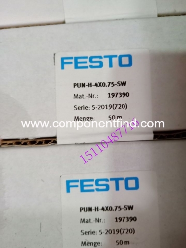 Original Festo FESTO trachea hose PUN-H-4X0.75-SW 197390 genuine spot