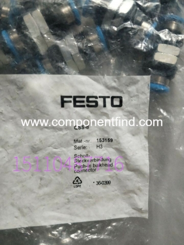 FESTO Festo connector QSS-8 153159 QSS-6 153158 QSMX-4 153379 spot