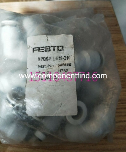 Festo FESTO connector NPQS-F-L-R18-Q10 545556 genuine spot