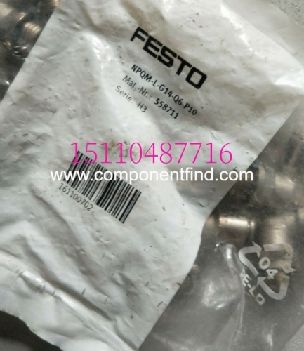 Festo FESTO connector NPQM-L-G14-Q6-P10 558711 genuine spot