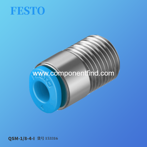 FESTO Festo QSM-1/8-4-I connector 153316 original authentic spot