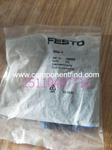 Festo FESTO connector QSM-4 153324 spot
