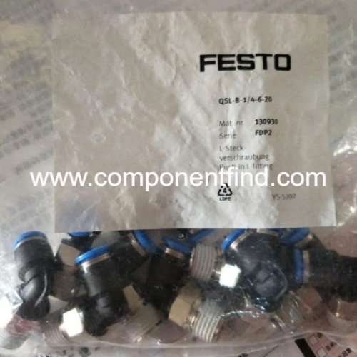 Festo FESTO 130930 quick plug connector QSL-B-1/4-6-20 genuine spot