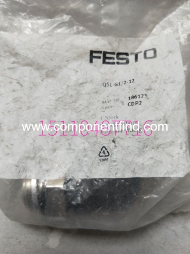 Festo FESTO connector QSL-G1/2-12 186125 spot