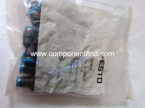 New original Festo FESTO Y type quick plug connector QSMY-6 153372 spot