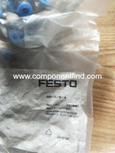 Festo FESTO connector QS-1/8-4 153001 spot