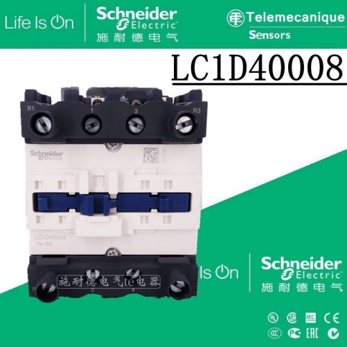 Schneider AC contactor LC1D40008 AC220V AC48V AC24V 2 open 2 closed
